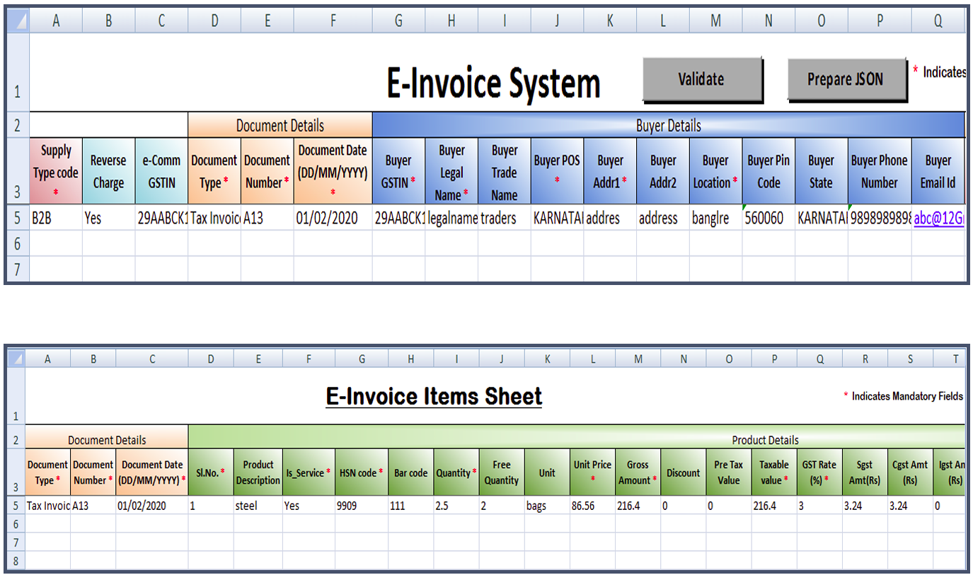 Format B bulk generation tool