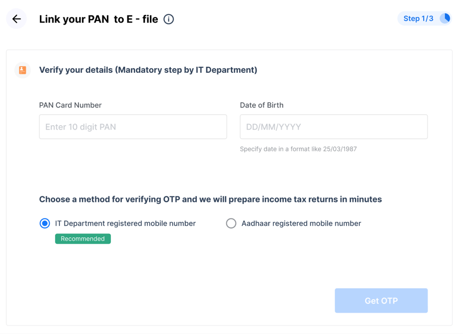 How To File ITR (Income Tax Returns) On ClearTax? – Income Tax E-Filing ...