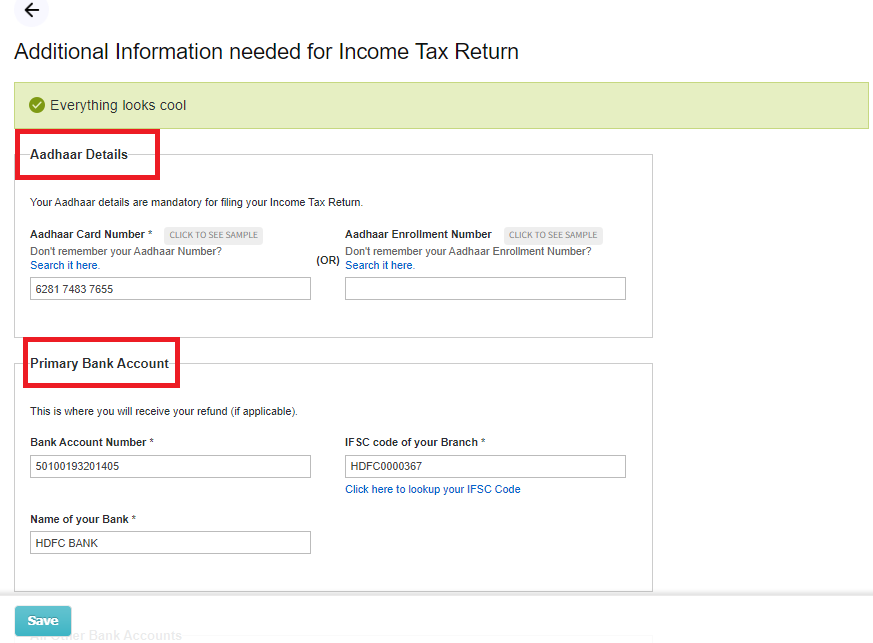 Cleartax Tax Return - Photos All Recommendation