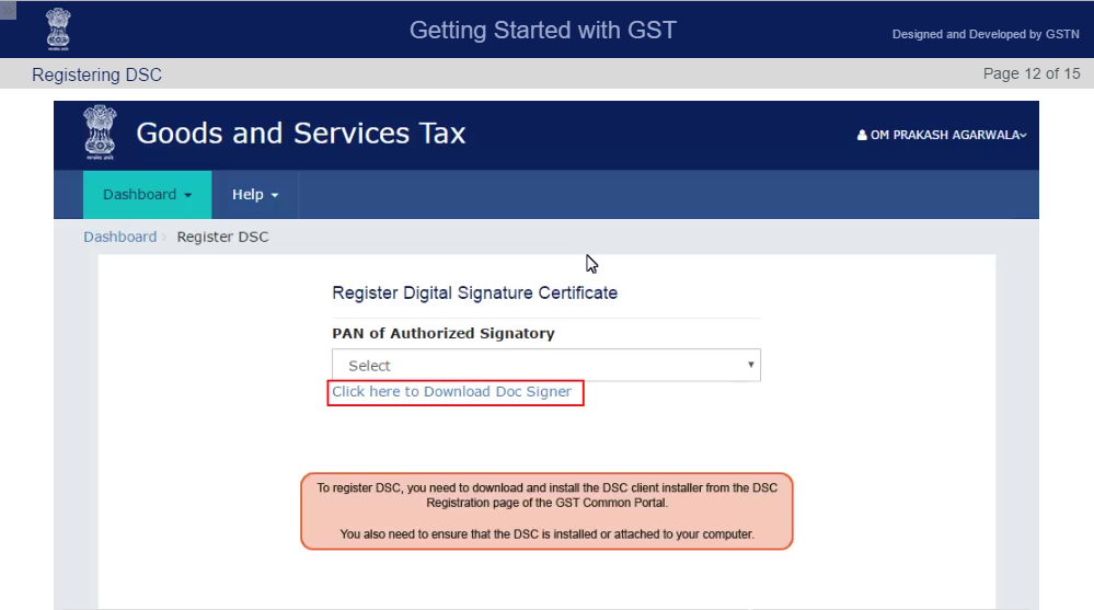 GSTN REG 16