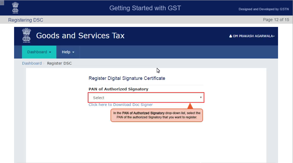 GSTN REG 17