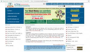 E-filing website