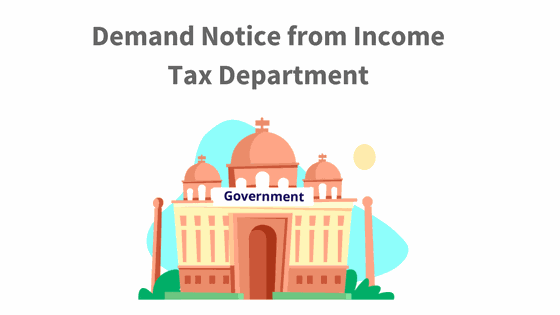 demand notice from Income Tax Department