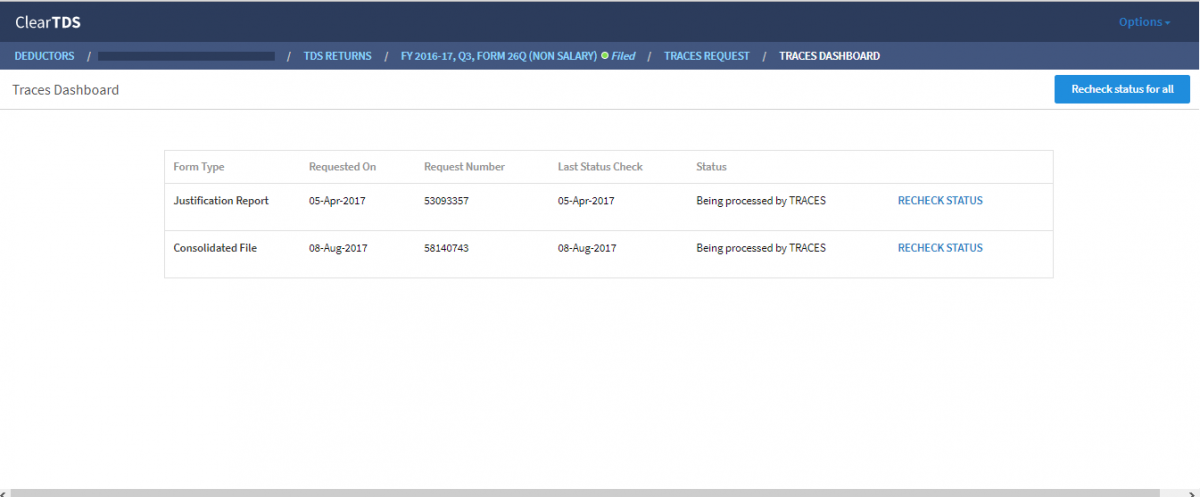How to make corrections to TDS returns in Cleartds