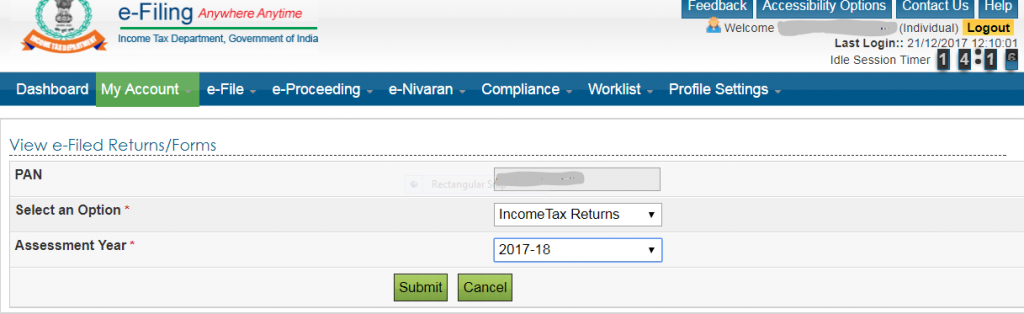 assessment year cleartax