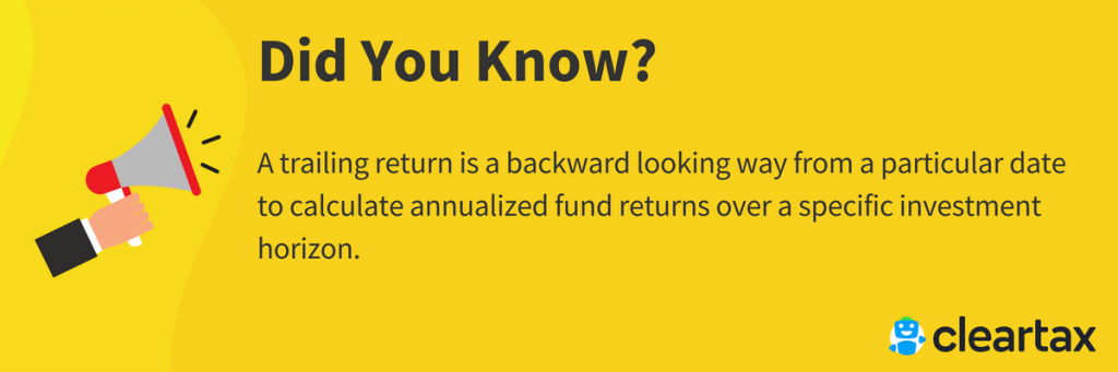 trailing return