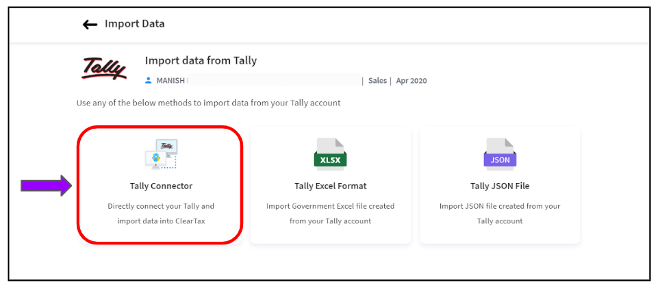 Tally Connector