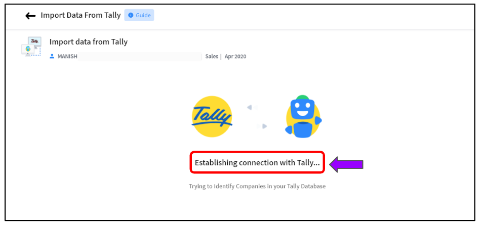 Tally Connector