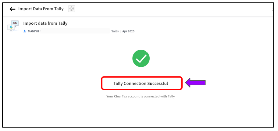 Tally Connector