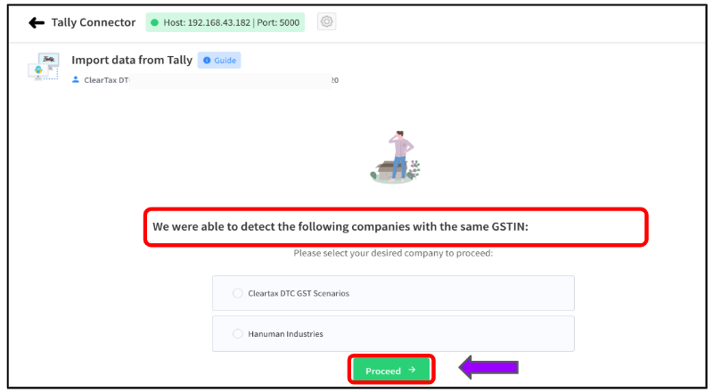 Tally Connector