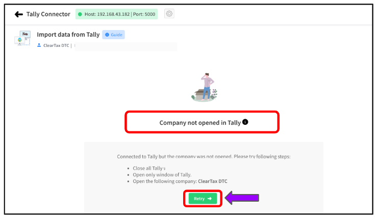 Tally Connector