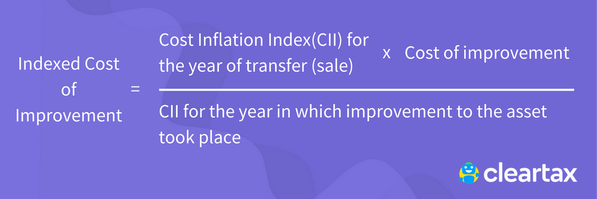 cost inflation index overview calculation benifits examples inflation calculator future india