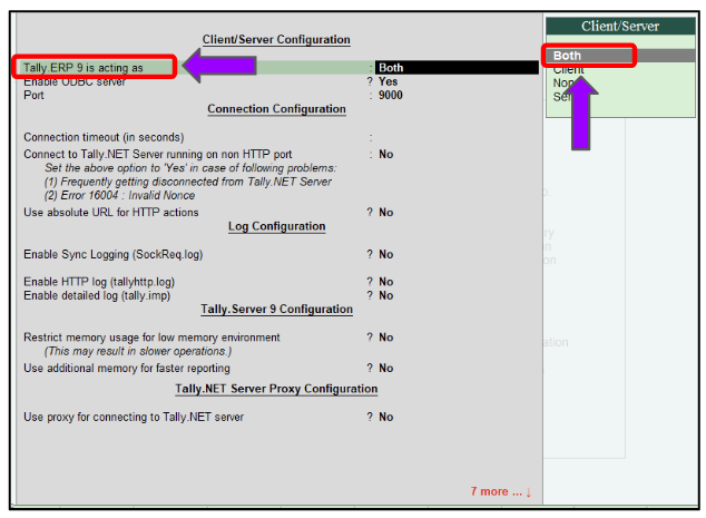 tally connector