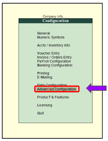 tally connector