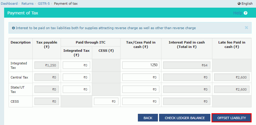 GSTR -5