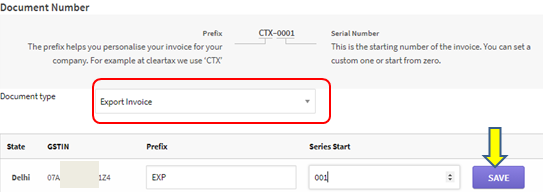 cleartax gst software how to create export invoices invoice for export