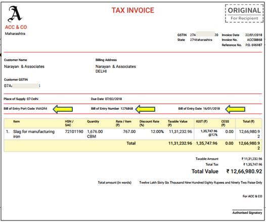 cleartax gst software how to record view bulk import purchase invoice purchasing
