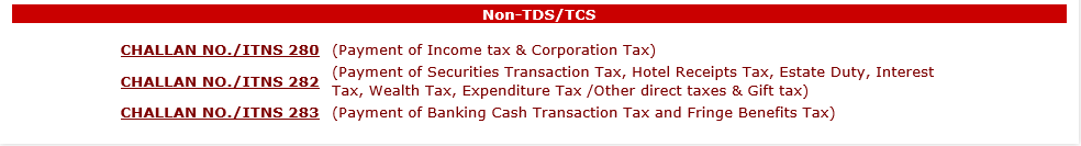 Non TDS/TCS