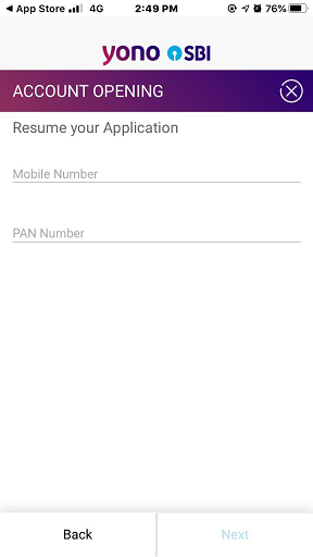 SBI Mobile Registration 7