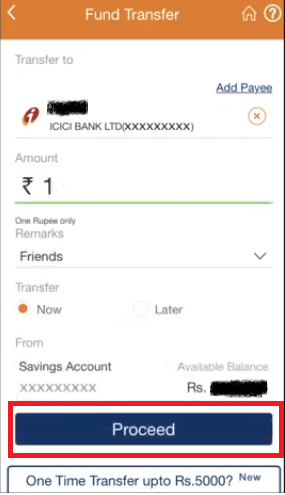 ICICI Transfer 6