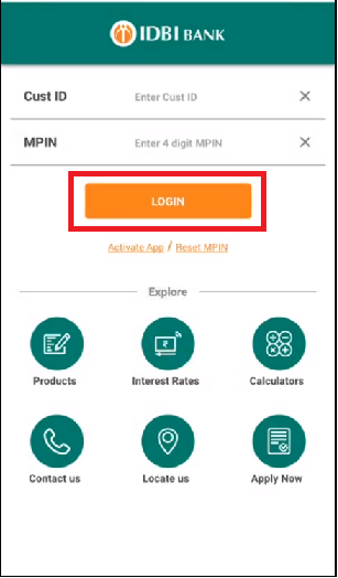IDBI Login 1
