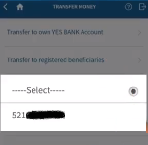 Yes Bank Transfer 3