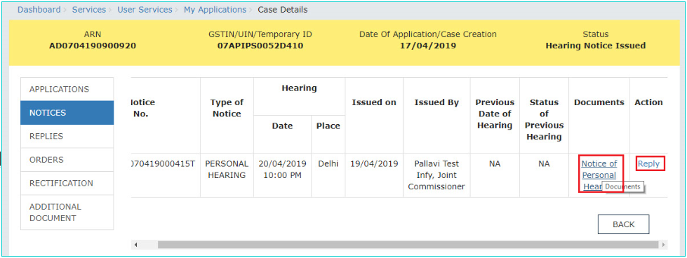 demand order