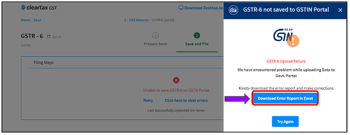 gstr-6 using cleartax