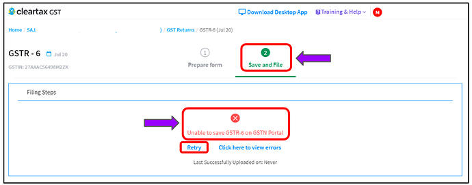 gstr-6 using cleartax