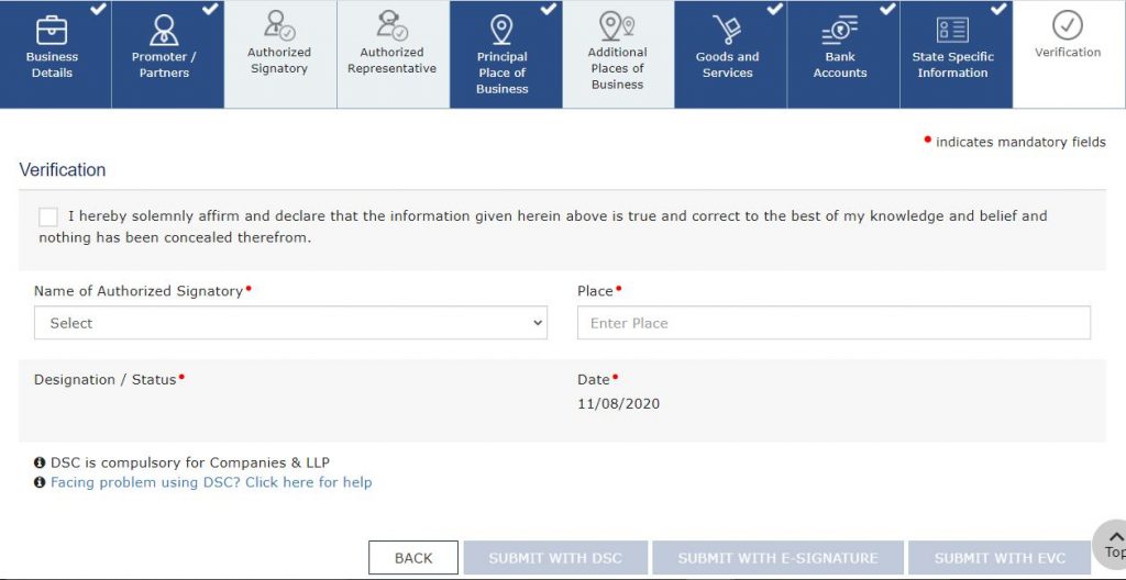 change mobile number gst portal (4)