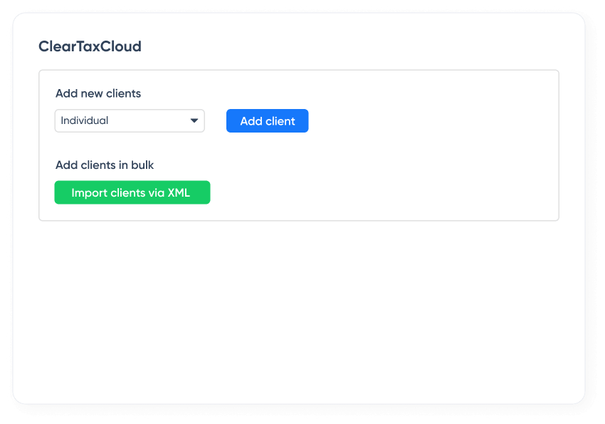 Tax Software TaxCloud India ITR Filing Software for Chartered