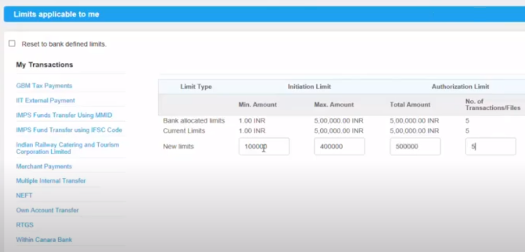 Canara Bank Net Banking Registration and Log In Process