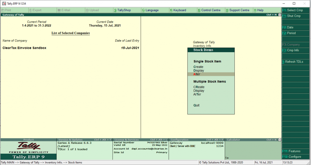 how-to-enter-hsn-code-in-tally-erp-9-release-6