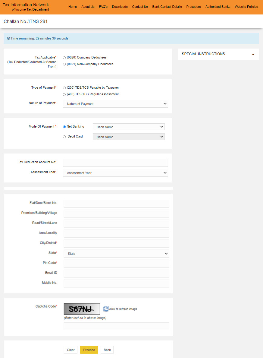 TDS Payment How to Make TDS Payment Online? ClearTax