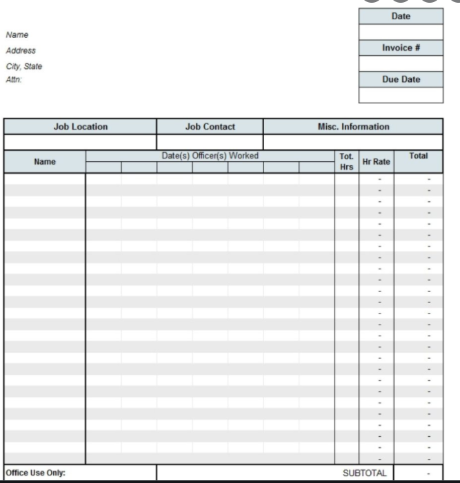 Timesheet Invoice Meaning, Uses, Format and Contents